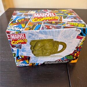 Marvel NWT NIB comics bio work green fist my cup